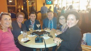 From left to right: Pam Krch, Heather Sinclair, Kris Klein Hernandez, Ernesto Chávez, Celeste Menchaca, and Lina-Maria Murillo